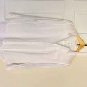 Gap linen boyfriend shirt